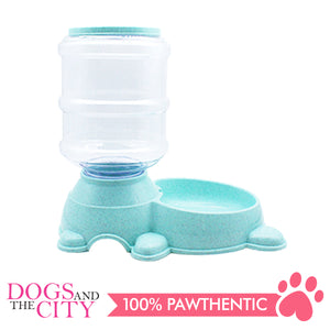 DGZ Gravity Automatic Pet FOOD Feeder Dog Cat Food Dispenser 3.8L