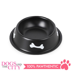 DGZ Painted Stainless Pet Bowl 18CM
