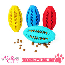 Load image into Gallery viewer, DGZ Interactive Rubber IQ Dog Toy Large 14x6cm