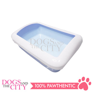 DGZ Cat Square Pastel Colored Litter Box (Without Shovel) 41x30x14cm