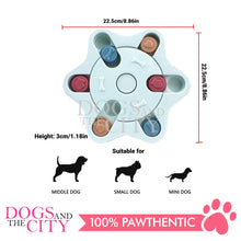 Load image into Gallery viewer, DGZ WO-230 Star Shaped Dog Cat Treat Intelligent Puzzle Toy Feeder 25x25x3cm