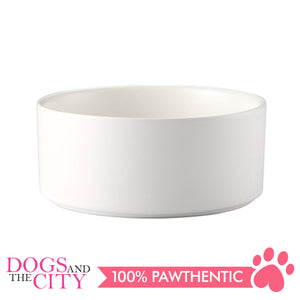 DGZ Nordic Ceramic Pet Bowl Medium 650ml 15.5x7cm for Dog and Cat