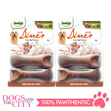 Load image into Gallery viewer, Dentalight 8278 4.5&quot; Nutri Diner Tasty Beef Dog Bone 2pcs 90g (2 Packs) - All Goodies for Your Pet