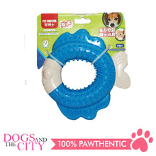 Load image into Gallery viewer, JX P991 Fish-Shaped Soft Rubber Molar Pet Toy 14x14x3cm Dog Toy