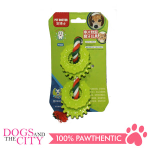 JX P1022 String Soft Rubber Molar Pet Toy 13X5X5cm