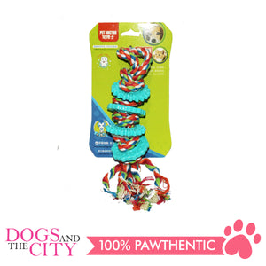 JX P1022-A String Cotton Rope Molar Pet Toy 20X5X5Cm