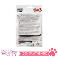 Load image into Gallery viewer, KARLIE FLAMIINGO Smoky Bacon Strips Twists Dental Dogs Treats 95g