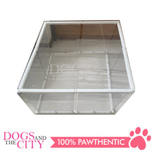 Load image into Gallery viewer, M-BABY Patented Transparent Modern ACRYLIC Pet Playpen Portable Model 45cm high 8 Panels for Dog and Cat