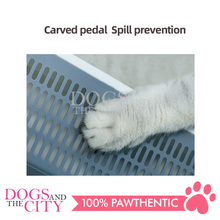 Load image into Gallery viewer, MRCT Modern Cat Litter Box Open Space White XL 56*42*24cm