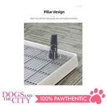 Load image into Gallery viewer, MRCT Cat Litter Box Open Space White XL 56*42*24cm