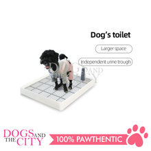 Load image into Gallery viewer, MRCT Cat Litter Box Open Space White XL 56*42*24cm