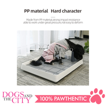 Load image into Gallery viewer, MRCT Cat Litter Box Open Space White XL 56*42*24cm