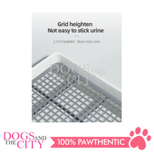 Load image into Gallery viewer, MRCT Cat Litter Box Open Space White XL 56*42*24cm