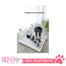 Load image into Gallery viewer, MRCT Cat Litter Box Open Space White XL 56*42*24cm