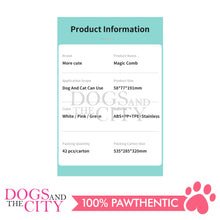 Load image into Gallery viewer, MRCT Pet Magic Comb Slicker Grooming Brush 58x77x191mm