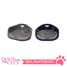 Load image into Gallery viewer, MRCT Potty Train High Fence Toilet with Removable Post for Dogs and Cats 50.5x35.5x18cm