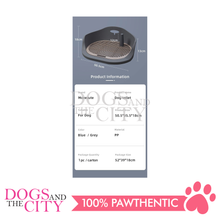 Load image into Gallery viewer, MRCT Potty Train High Fence Toilet with Removable Post for Dogs and Cats 50.5x35.5x18cm