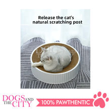 Load image into Gallery viewer, MRCT Compass Pet Scratcher XL White 460*460*100mm