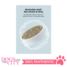 Load image into Gallery viewer, MRCT Compass Pet Scratcher XL White 460*460*100mm