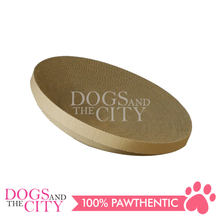 Load image into Gallery viewer, MRCT Compass Pets Corrugated Cat Scratch Pad Furniture Scratcher Inner Core LARGE WHITE 40x40x10cm