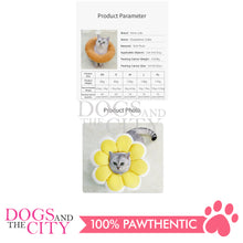 Load image into Gallery viewer, MRCT Pets Protector Cover Collar Soft Plush Pumpkin YELLOW for Dogs and Cats