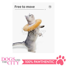 Load image into Gallery viewer, MRCT Pets Protector Cover Collar Soft Plush Pumpkin YELLOW for Dogs and Cats