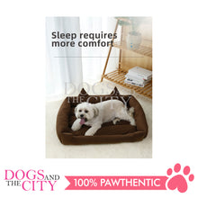 Load image into Gallery viewer, MRCT Cat with Ear Design Pet Bed (Brown) for Dog and Cat