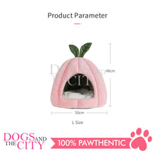 Load image into Gallery viewer, MRCT Melon Cozy Dome Pet House Bed (Grey) for Dog and Cat 50x48cm