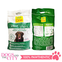 Load image into Gallery viewer, PET ONE Light Dog Dry Food 5kg (For Healthy Weight and Senior dogs)