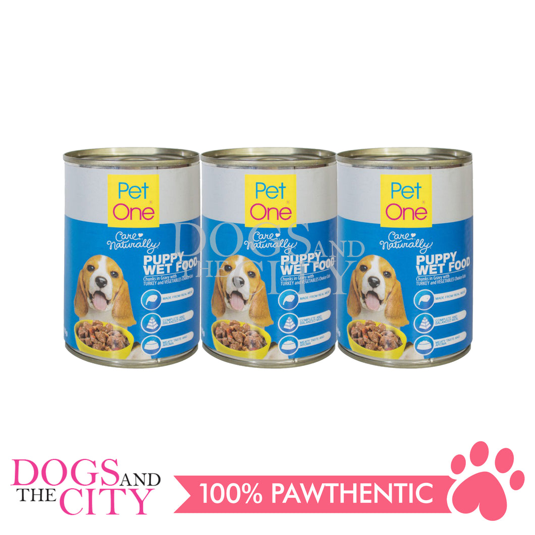 PET ONE Puppy Wet Food in Can 405g (3 cans)