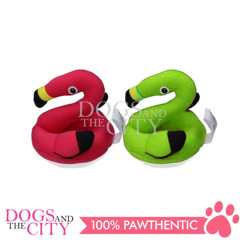 PAWISE 15213 Floating Pet Dog Toy - Flamingo 10cm