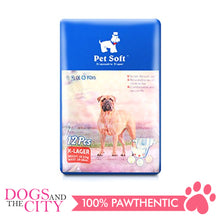 Load image into Gallery viewer, Pet Soft Disposable Diaper XL 12&#39;S - Dogs And The City Online