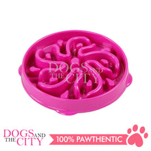 Load image into Gallery viewer, PAWISE 11091 Dog Cat Flower Slow Feeder Interactive Pet Bowl - Small 22cm