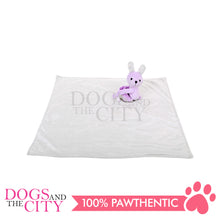 Load image into Gallery viewer, Pawise 15285 Pupply Pastel Life Blanket 2in1 with Dog Toy for Pets Large 70x60cm