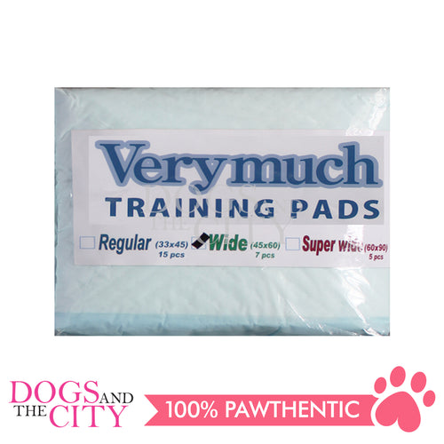 Verymuch Pet Training Pads Wide 60x45cm 7pcs/pack