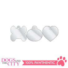 Load image into Gallery viewer, Personalized Pet Tags Heart Shape Large 38x33mm - All Goodies for Your Pet