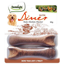 Load image into Gallery viewer, Dentalight 8261 4.5&quot; Nutri Diner Tasty Chicken 2pcs 90g (2 packs) - All Goodies for Your Pet