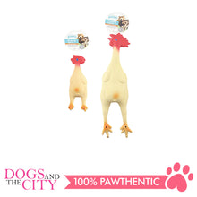 Load image into Gallery viewer, Pawise 14034 Dog Toy Funny Squeaky Chicken Large 44.5cm - Dogs And The City Online