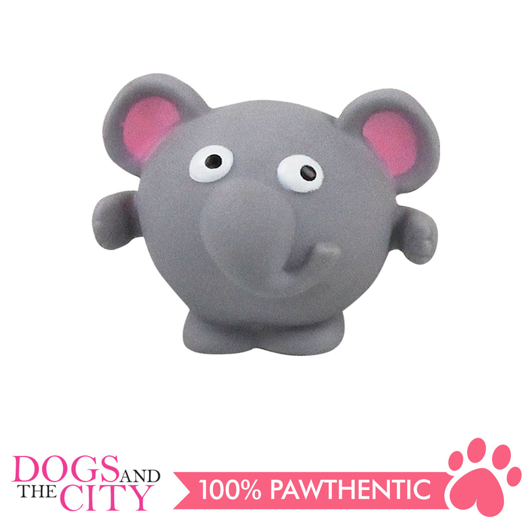 Pawise 14171 Dog Toy Vinyl Animal Assorted 10.5x9x9cm - All Goodies for Your Pet