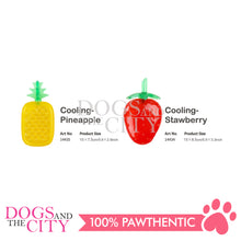 Load image into Gallery viewer, PAWISE 14435 Dog Summer Cooling - Pineapple Freezable Pet Toy 15x7.5cm