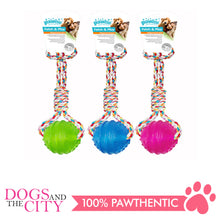 Load image into Gallery viewer, Pawise 14546 Dog Toy TPR Ball w/Rope Handle - All Goodies for Your Pet