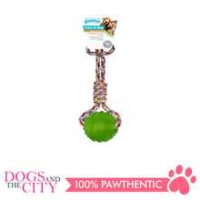 Load image into Gallery viewer, Pawise 14546 Dog Toy TPR Ball w/Rope Handle - All Goodies for Your Pet