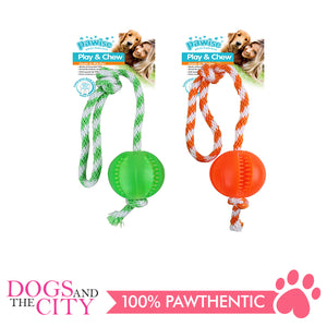 Pawise 14558 Dog Toy Play n Chew Ball - All Goodies for Your Pet