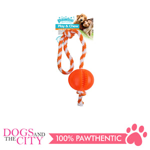 Pawise 14558 Dog Toy Play n Chew Ball - All Goodies for Your Pet