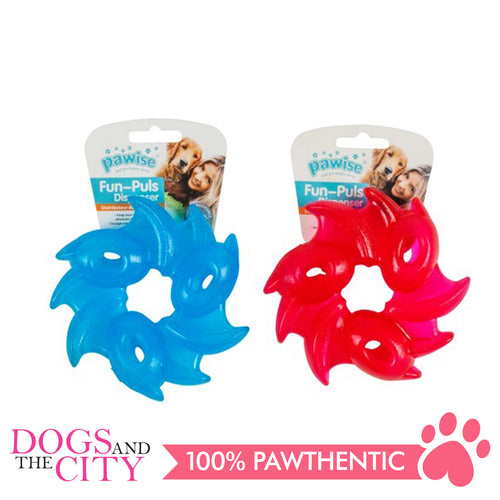 Pawise 14682 Flywheels Dispenser Medium 18cm Dog Toy - All Goodies for Your Pet