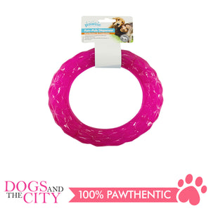 Pawise 14685 Dog Toy Diamond Ring Dispenser Medium 12cm - All Goodies for Your Pet