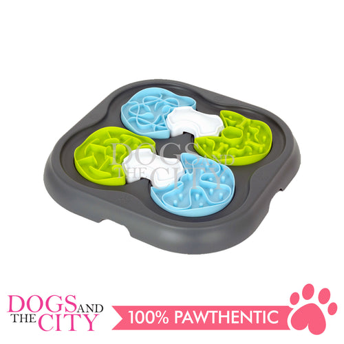 Pawise 14820 Dog Puzzle Game IQ Toy Treat Dispensing Feeders for Pet 33x33cm