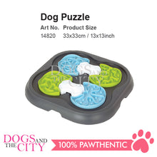 Load image into Gallery viewer, Pawise 14820 Dog Puzzle Game IQ Toy Treat Dispensing Feeders for Pet 33x33cm