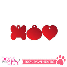 Load image into Gallery viewer, Personalized Pet Tags Heart Shape Large 38x33mm - All Goodies for Your Pet